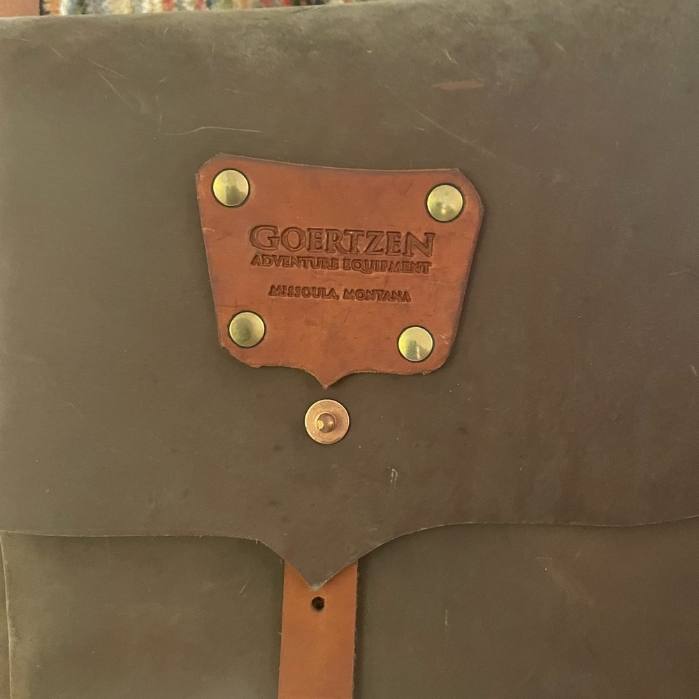 Brown Leather Backpack - image 6